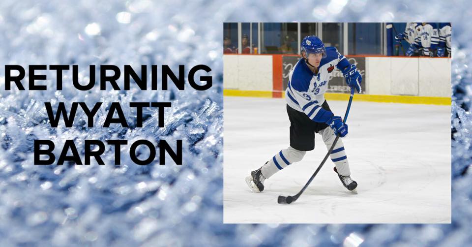 RETURNING: WYATT BARTON