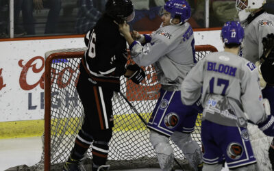 Bighorns sweep the Icedogs, and face the Americans today in their last regular season home game