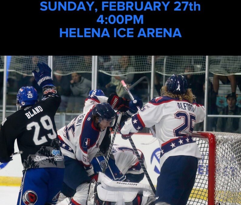 Bighorns play their last home regular season game this Sunday at 4:00pm, $3 beer specials!