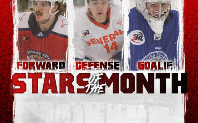 ERIC BUCHHOLZ NA3HL GOALTENDER OF THE MONTH