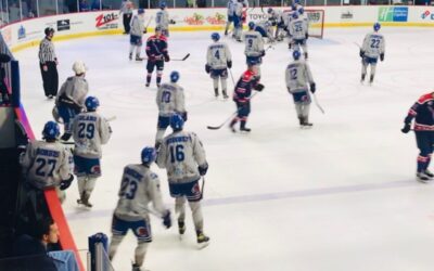 BIGHORNS SWEEP THE AMERICANS AND ADVANCE TO ROUND THREE OF PLAYOFFS