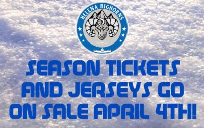 Jersey sales and season ticket passes on sale April 4th!