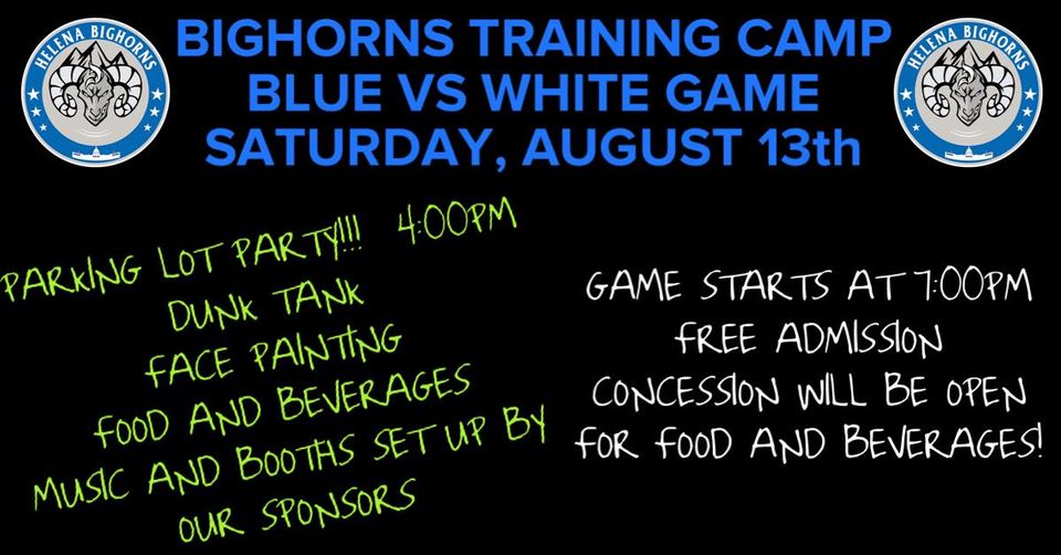 TRAINING CAMP: BLUE VS WHITE GAME
