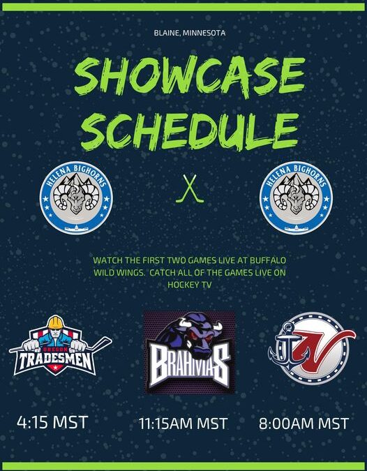 SHOWCASE SCHEDULE