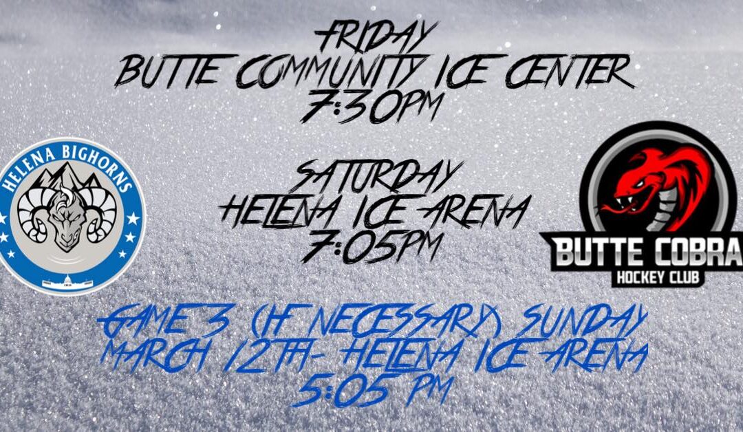 PLAYOFF SCHEDULE ROUND ONE