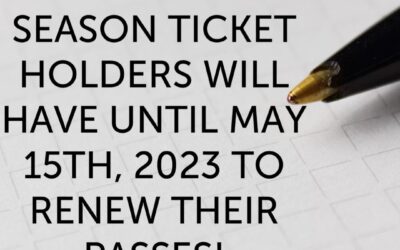 SEASON TICKET RENEWAL