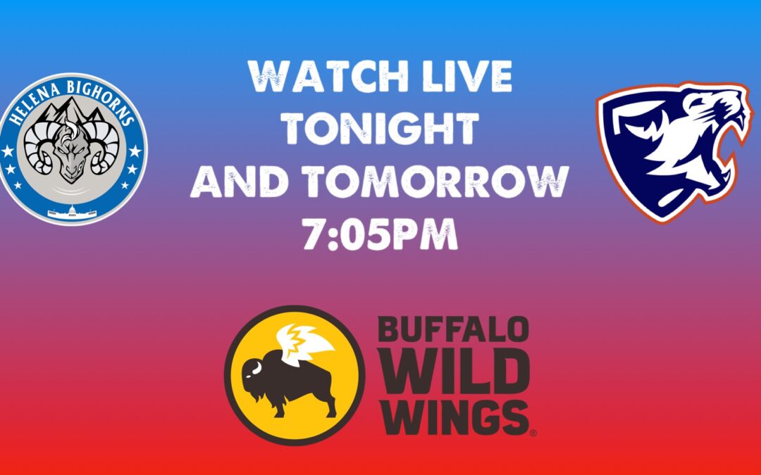 bighorns in rapid city this weekend for two game series against badlands sabres