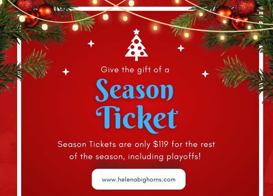 GIVE THE GIFT OF HOCKEY THIS CHRISTMAS