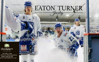 TONIGHTS GAME SPONSORS: JEN WILLIAMS/UNCOMMON GROUND REALTY AND EATON TURNER JEWELRY