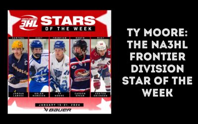 THIS WEEK’S NA3HL STAR OF THE WEEK: TY MOORE