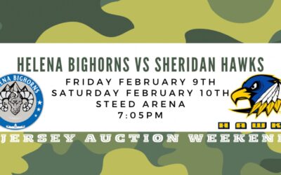 helena will host the sheridan hawks this weekend in back-to-back games