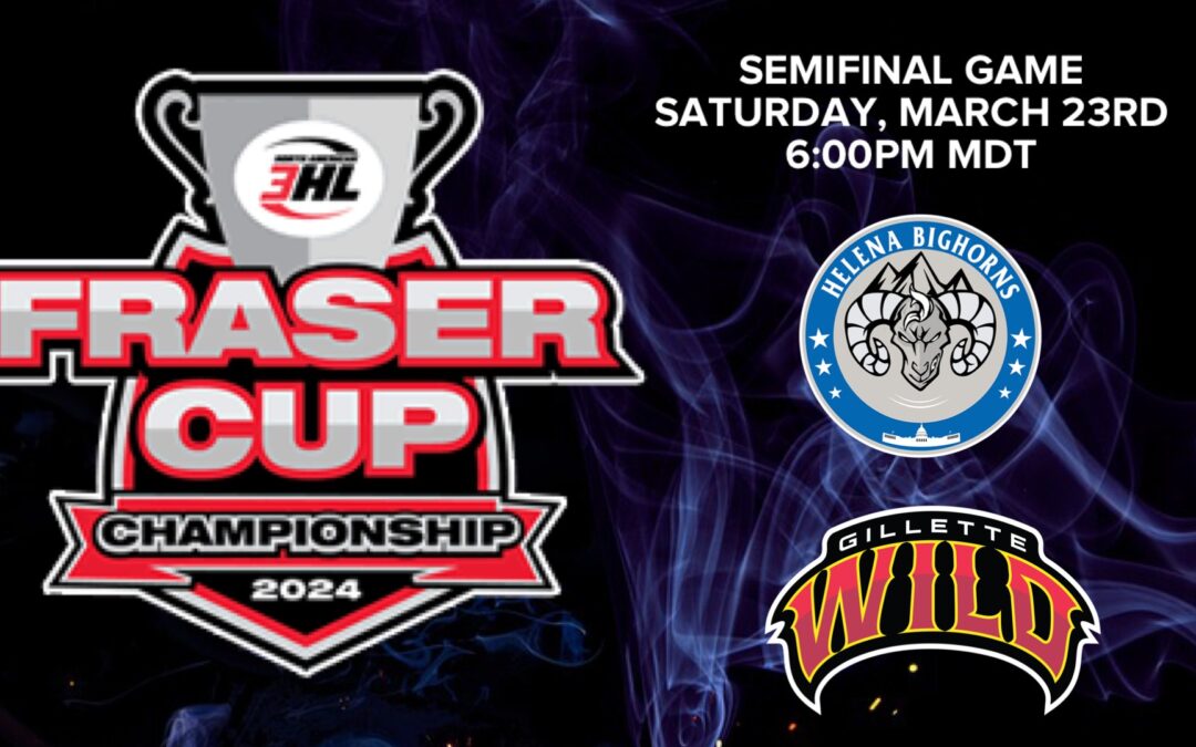 FRASER CUP SEMIFINAL GAME TO BE A FRONTIER DIVISION BATTLE