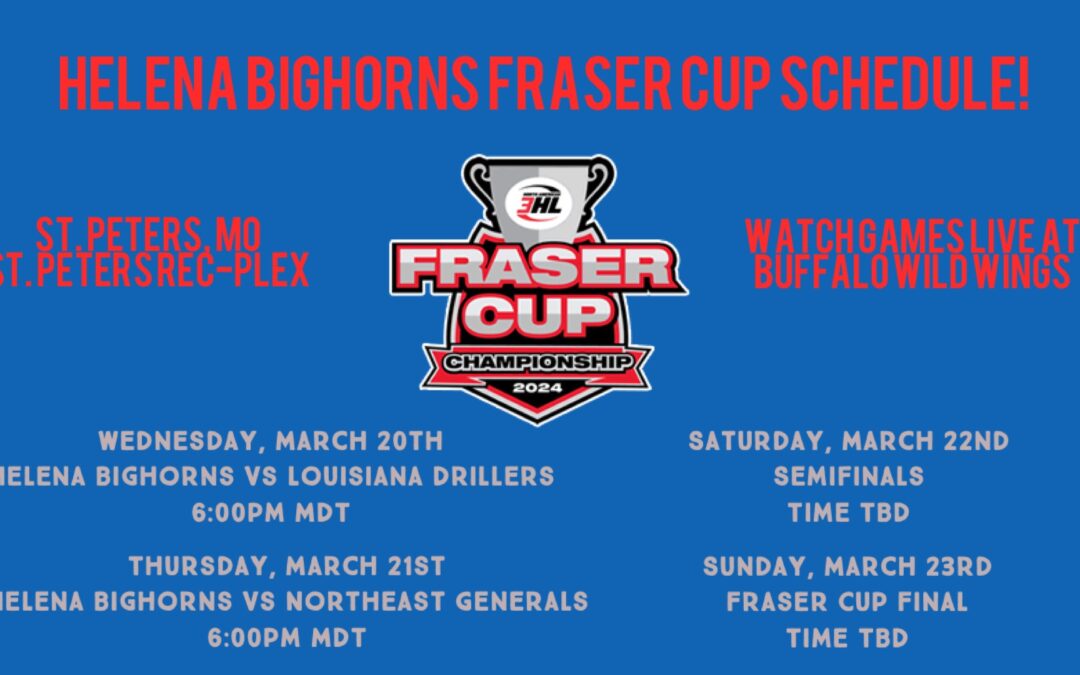 Fraser Cup Schedule