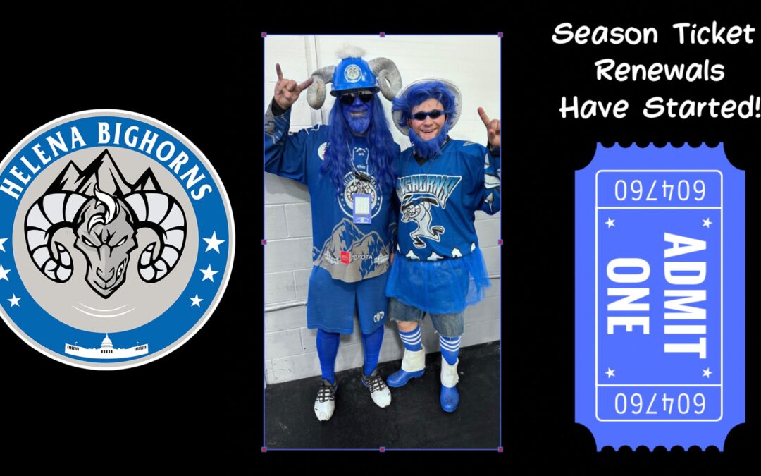 SEASON TICKET RENEWALS BEGIN APRIL 1ST, 2024