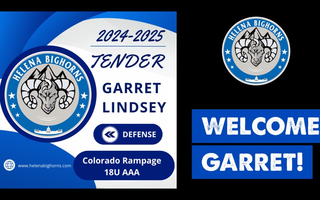 garret lindsey tendered for the 2024-2025 season