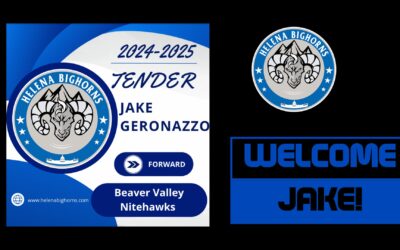 JAKE GERONAZZO TENDERED FOR THE 2024-2025 SEASON