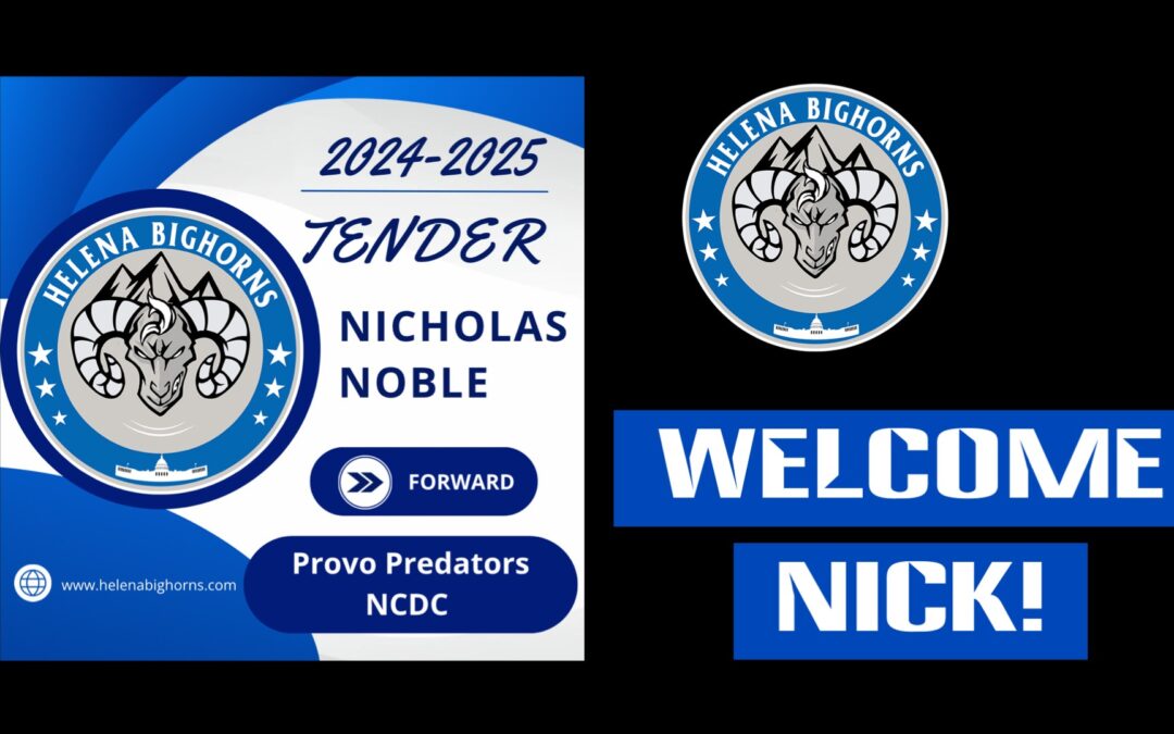 NICHOLAS NOBLE TENDERED FOR THE 2024-2025 SEASON