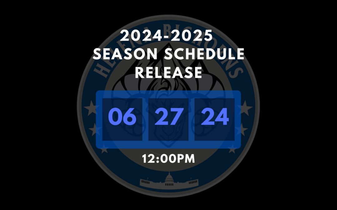 2024-2025 SEASON SCHEDULE TO BE ANNOUNCED JUNE 27TH