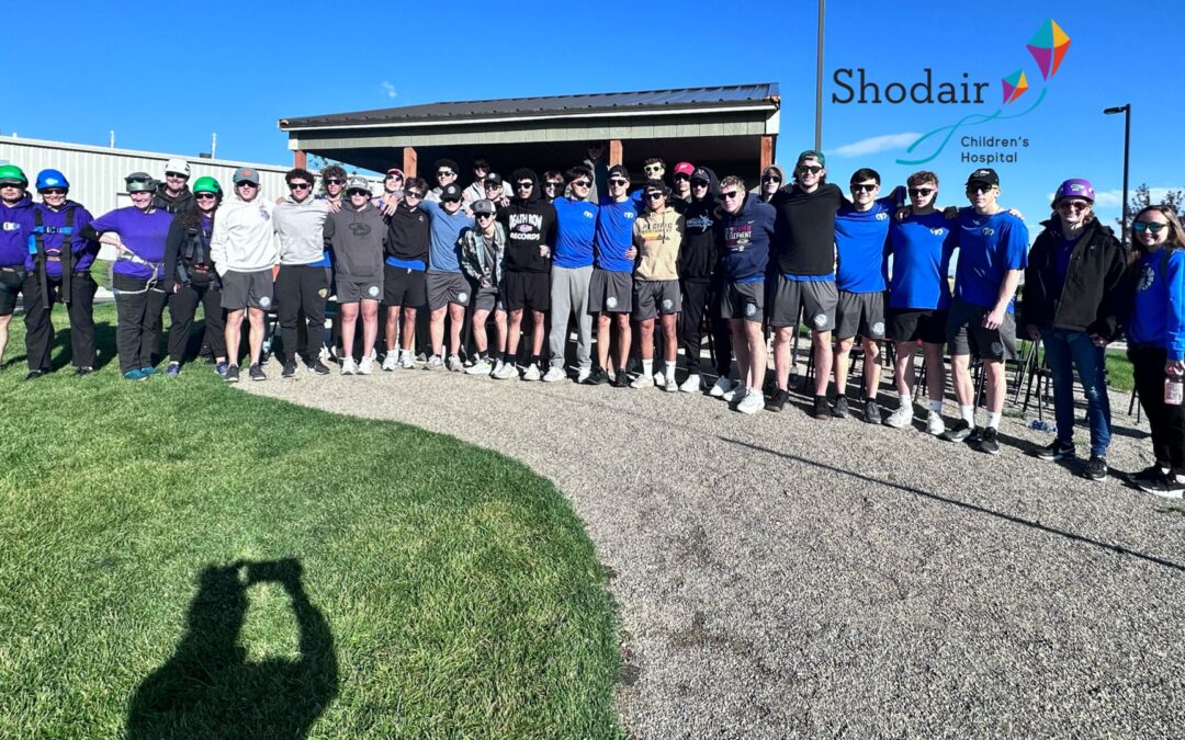 Ropes Course With Shodair Childrens Hospital