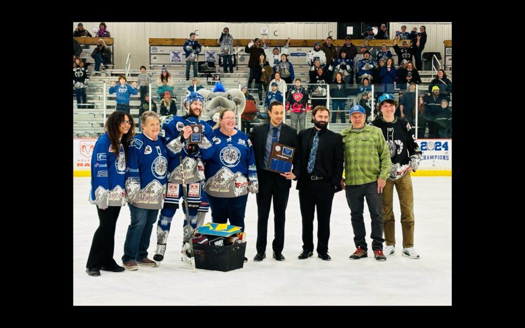 Finn Theriault recipient of the player of the year award