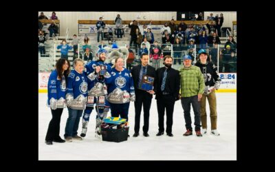 Finn Theriault recipient of the player of the year award
