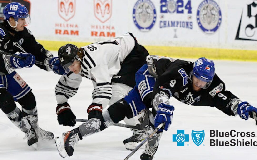 Bighorns end game with a 5-2 win over the Icedogs