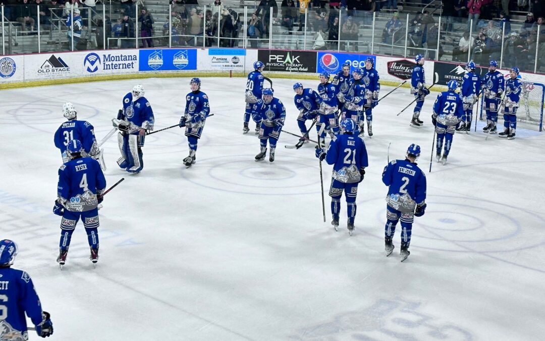 Sabres hand Bighorns their first overtime loss with a 2-1 win