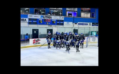 bighorns pull out a win with a 5-4 ending against the sabres