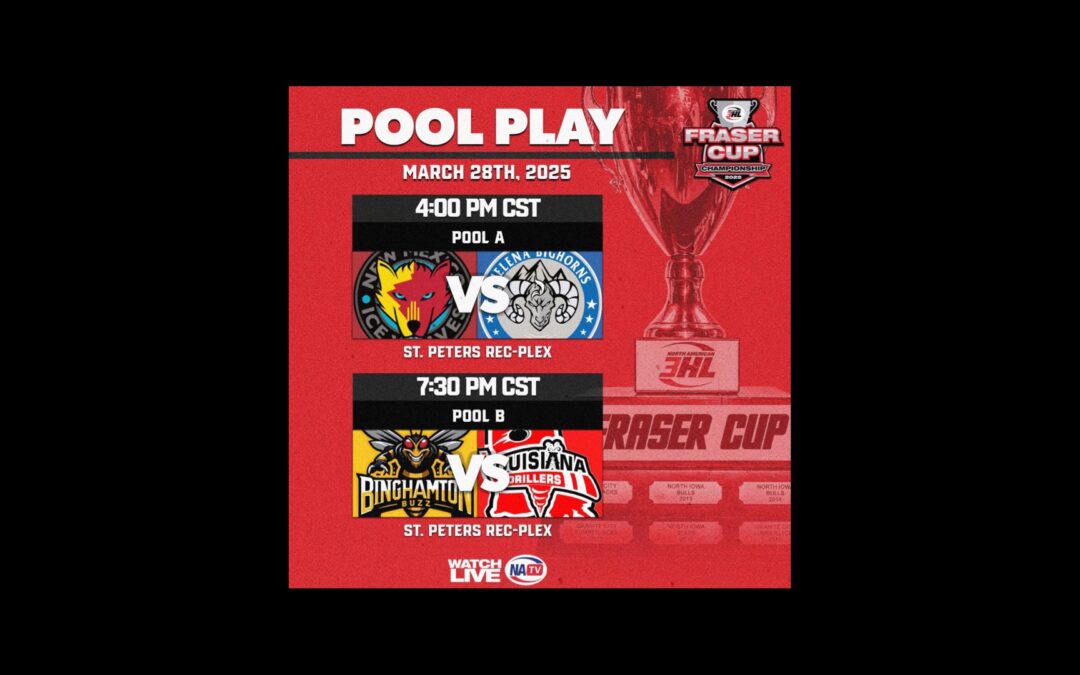 fraser cup finals game two for helena today against new mexico