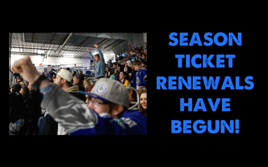 tickets renewals are open, new season tickets will go on sale June 1st