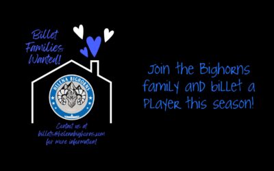 billet families wanted!