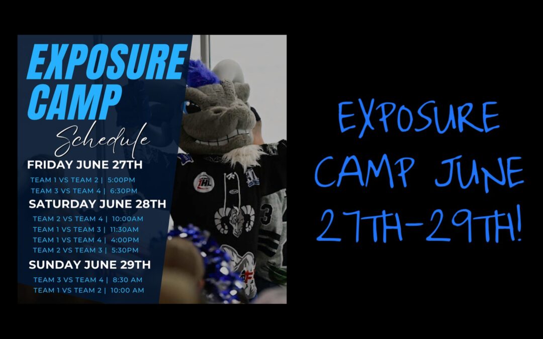 2025 exposure camp schedule is out!