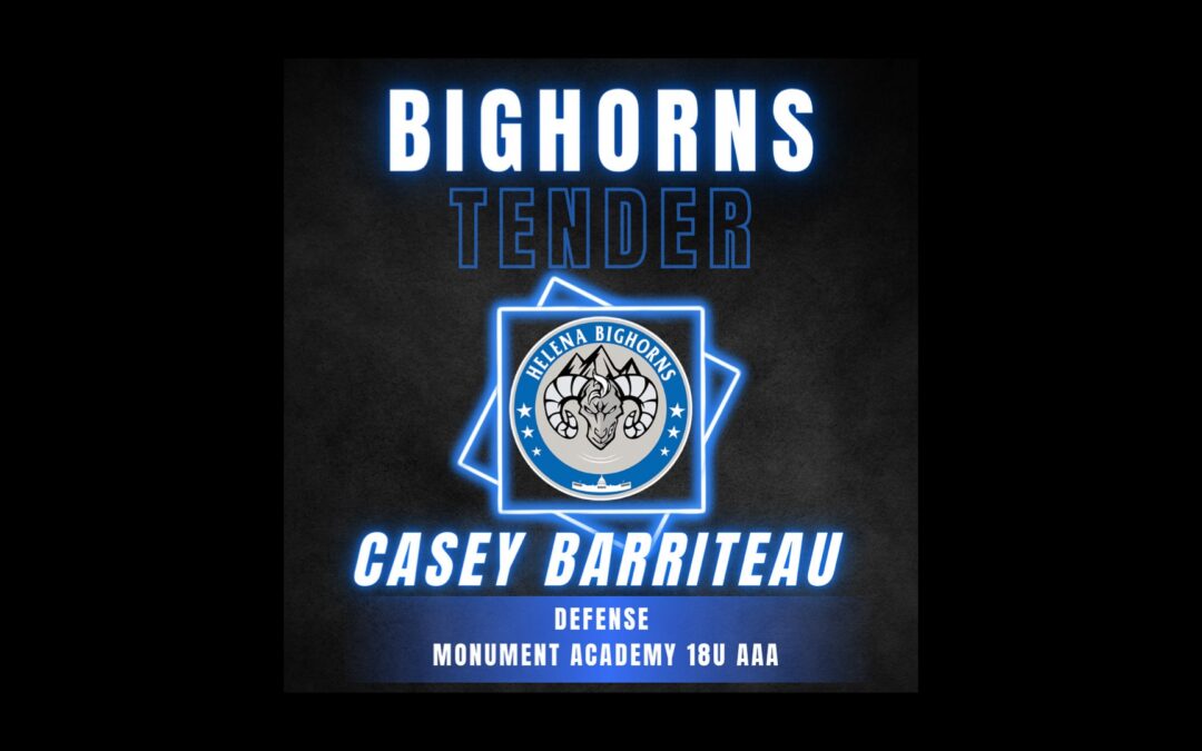 tendered: casey barriteau
