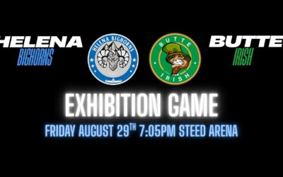 Exhibition home game against the Butte Irish Friday, August 29th
