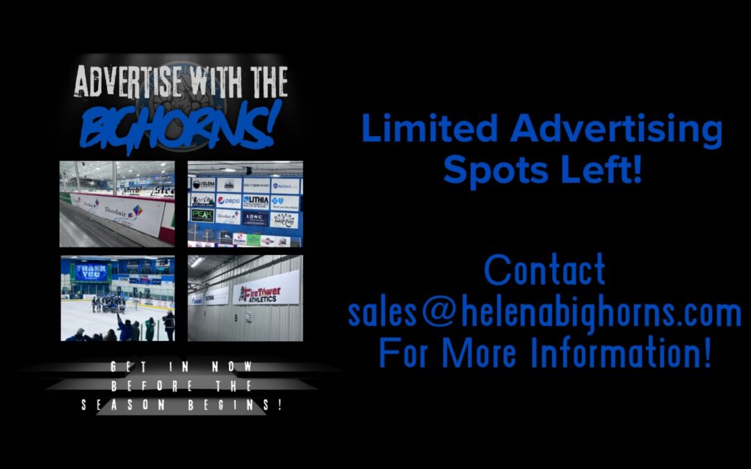 advertise with the bighorns and steed arena!
