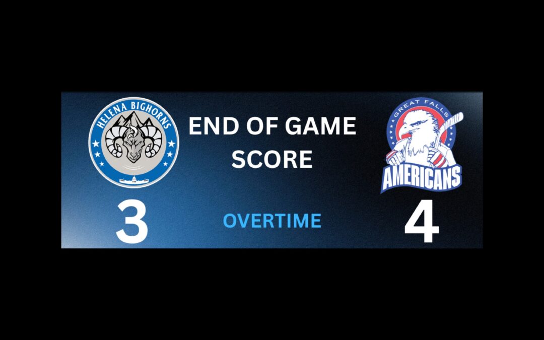 bighorns fall short in overtime to the americans saturday night