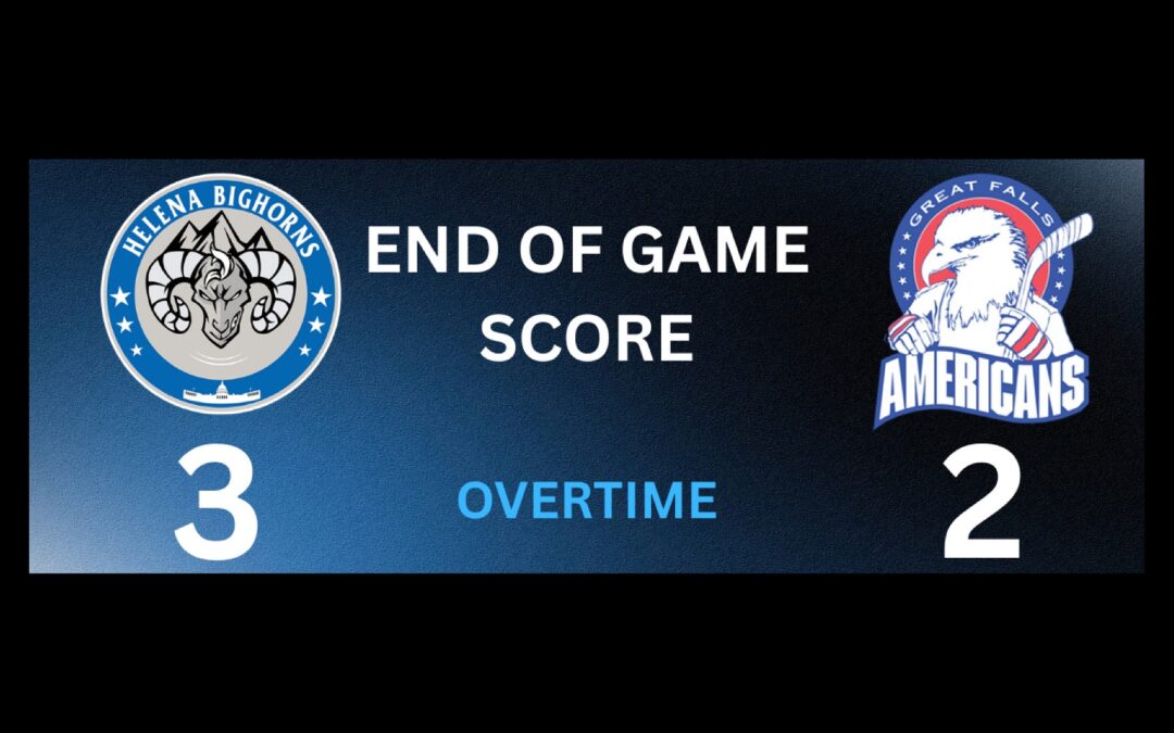 Bighorns beat Americans in an OT shootout Friday night