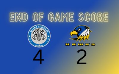 bighorns make a comeback in game two defeating the Hawks 4-2