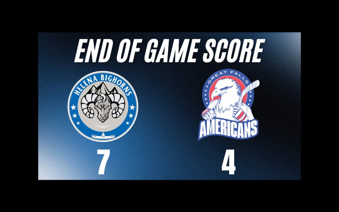 friday night final: bighorns- 7 Americans-4