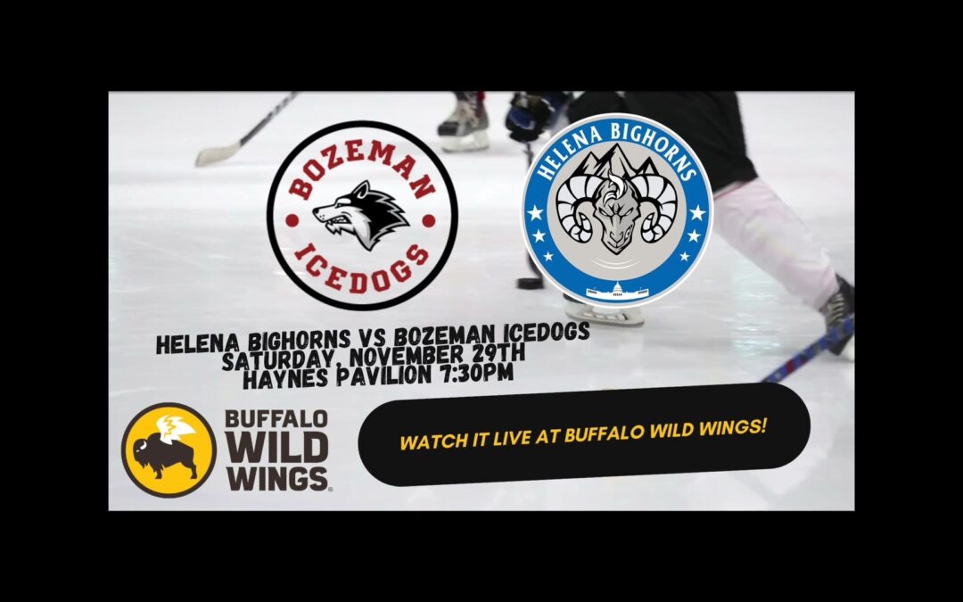 bighorns head to bozeman saturday for a face off with the icedogs
