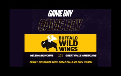 Friday, November 28th: Bighorns vs Americans at the great falls ice plex