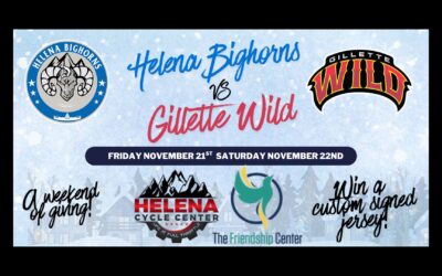 November 21st and 22nd Helena will host the Gillette Wild for back-to-back weekend games