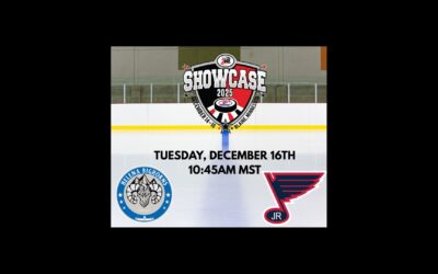 bighorns will go against the st. louis jr. blues in their final game of the showcase
