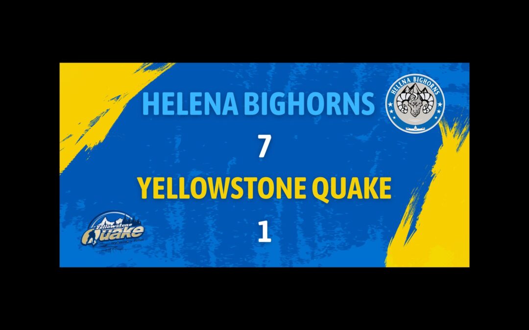 Bighorns sweep weekend with 2nd win against the Quake