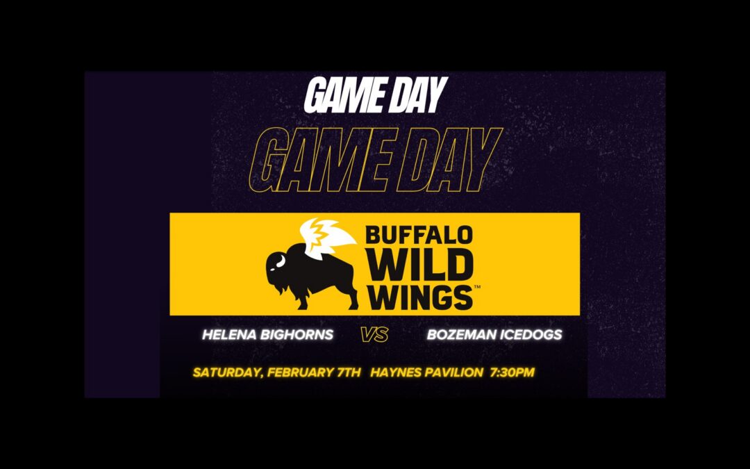 Saturday, February 7th: Bighorns vs Icedogs in Bozeman