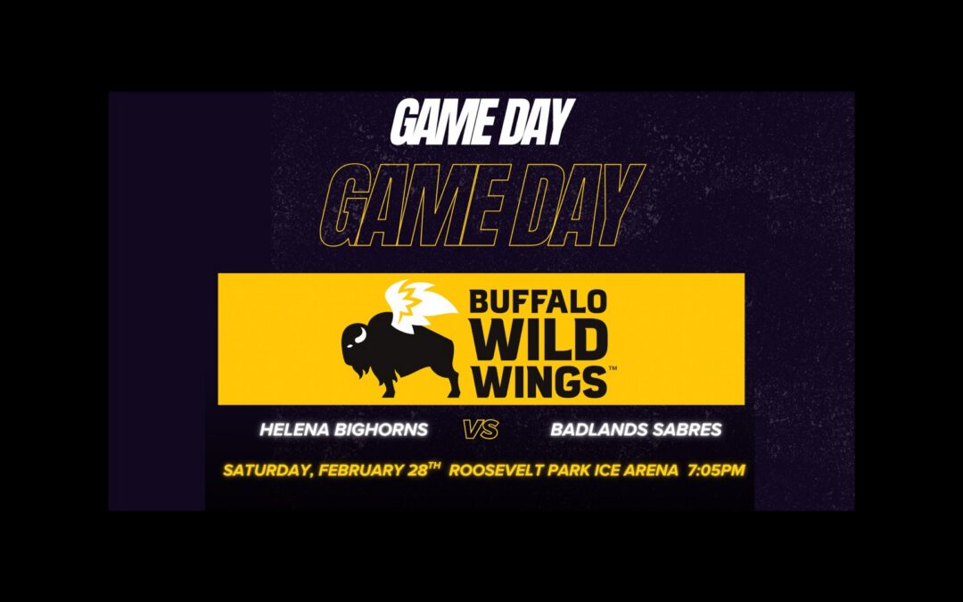 game two against the badlands sabres tonight