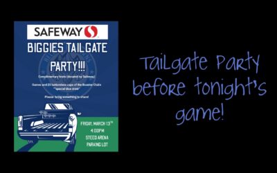 tailgate party tonight!