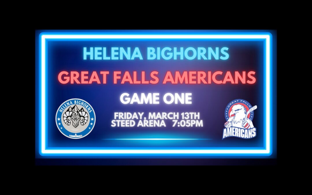 playoffs round one, game one vs the great falls americans