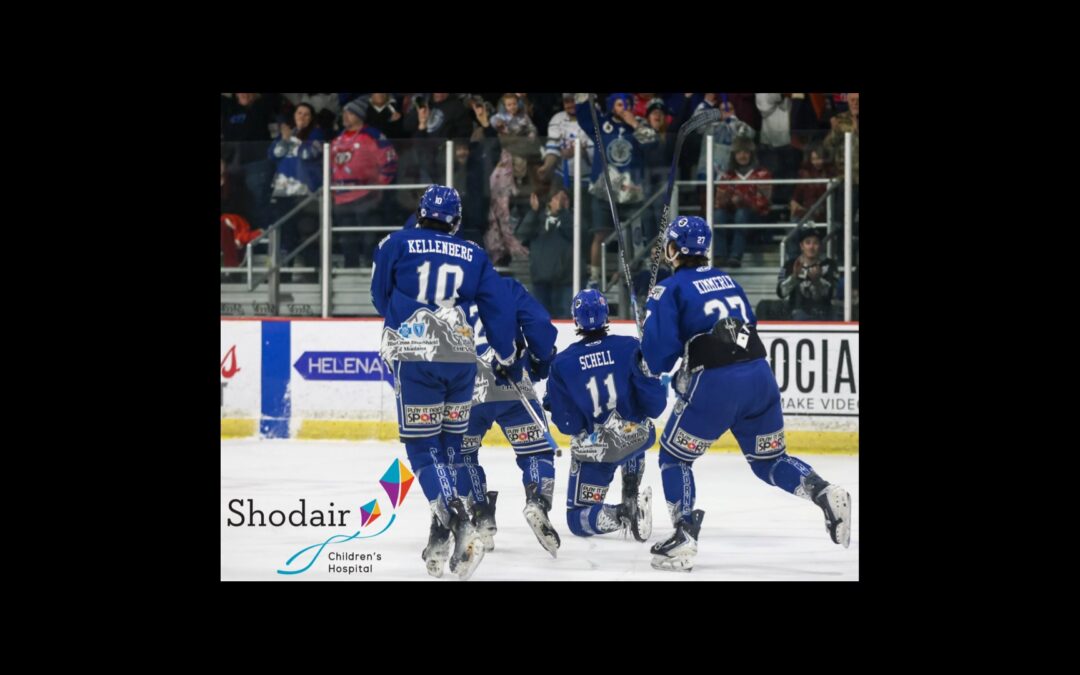tonight’s game sponsor: shodair children’s hospital