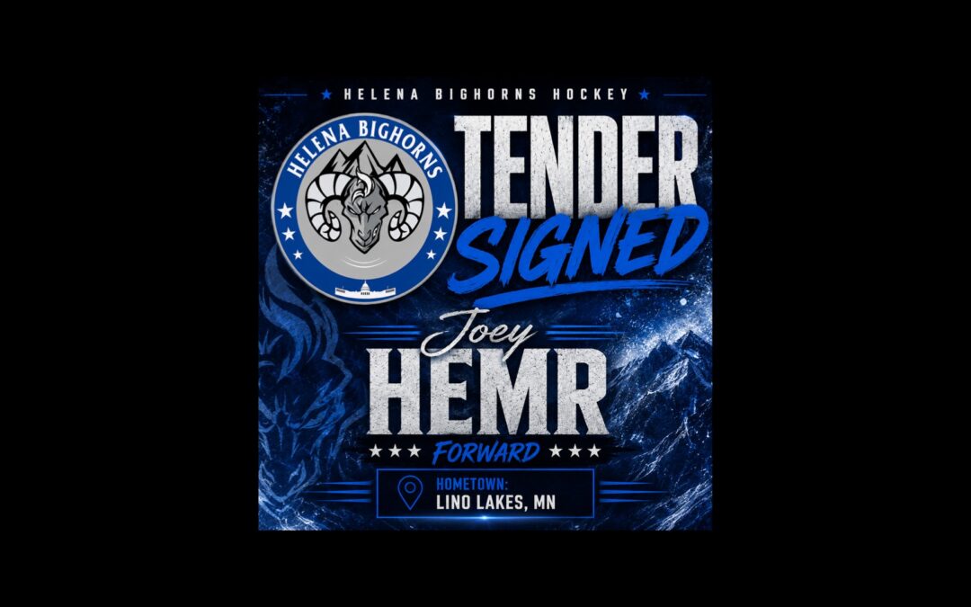 tender signing: joey hemr